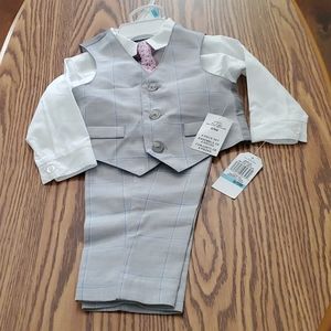 4 PC Nautica Grey Dress Suit